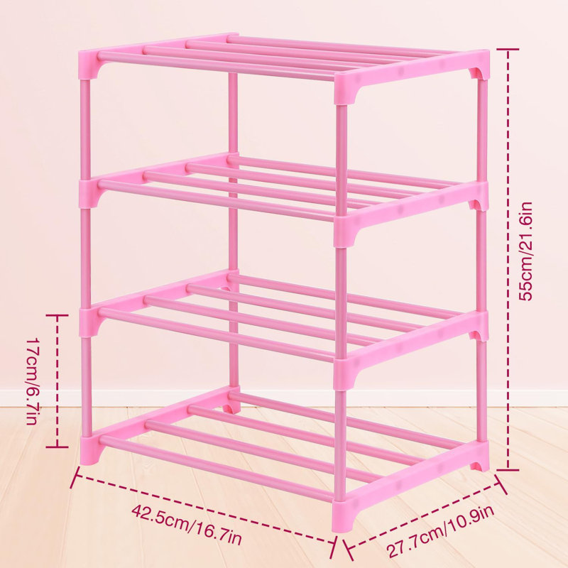 8 Pair Shoe Rack