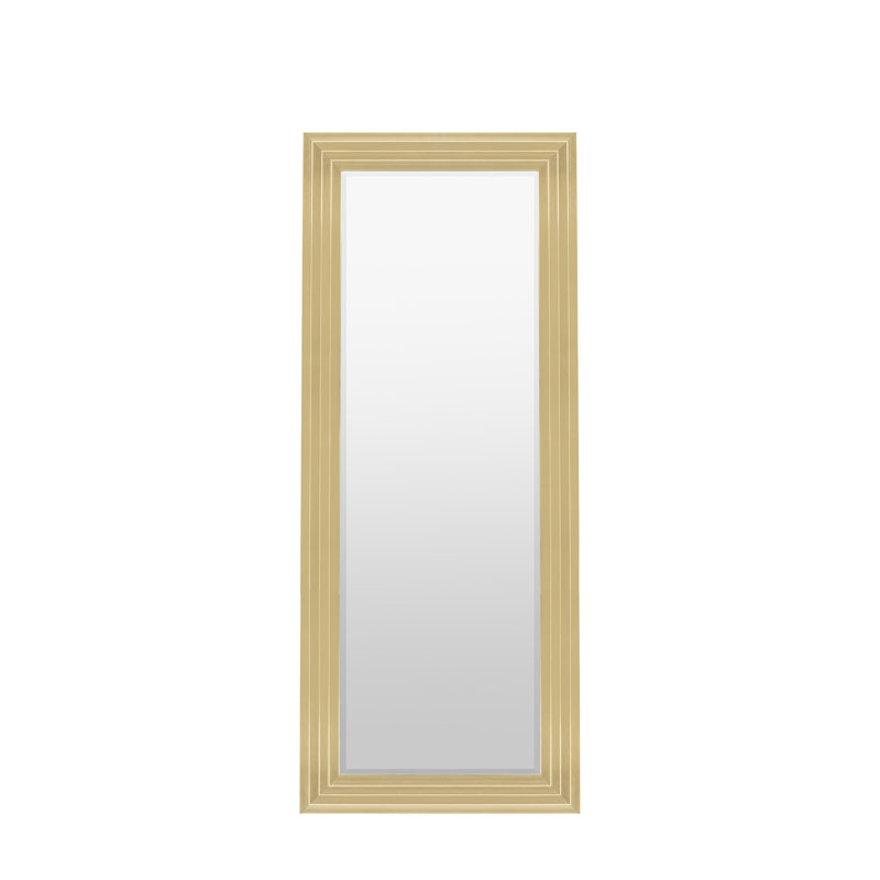 Ritz Gold Rectangle Mirror 109x79cm, 429.26 cm H x 175.26 cm W