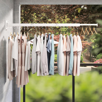 Foldable Garment Racks for Small Space Hanging Clothes