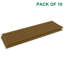 Planches composites imperméables en aluminium et en plastique pour terrasse et terrasse APC-122724528-122724529