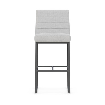 Mason Upholstered Stool with Metal Frame