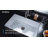 33" L x 20" W Farmhouse Kitchen Sink with Sink Grid and Drain Assembly-121504162