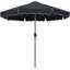 Amalfi Fabric With Piping / Aluminum Patio Umbrella With Base Sets