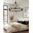 8 - Light Dimmable Wagon Wheel Chandelier-267071755
