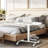 White 28" Pneumatic Mobile Workstation