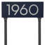 Floating 1-Line Lawn Address Sign-1104503076-1104503186-1104506915