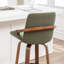 Swivel Upholstered Counter Stool-524958415-524958412
