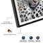 Décoration murale fantaisie Sleeping Leopard Shadowbox par Notoriart, cadre noir, 36 x 54-385924659-385924668