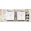 Solution de salle de bain moderne, meuble-lavabo 60 po avec tablette spacieuse et meuble-lavabo en céramique, planches de meuble-lavabo double-1877066744