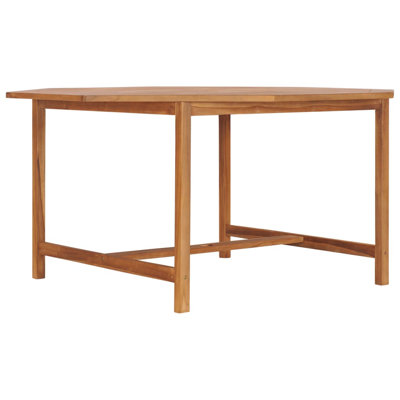 Patio Table 47.2"x47.2"x29.5" Solid Teak Wood