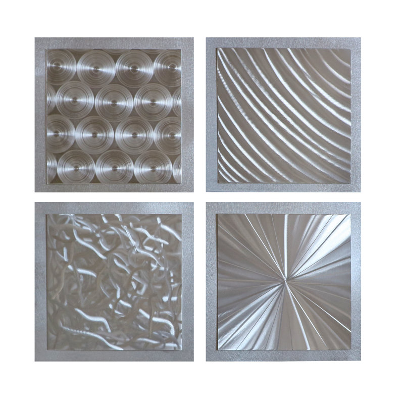 Handmade Modern Abstract Wall Decor on Metal