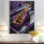 «Purple Gold Music Instument Saxophone I - Décoration murale musique-1896920933-1896920932