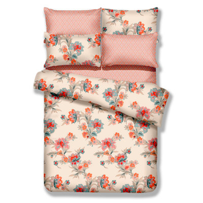 Cotton Floral Duvet Cover