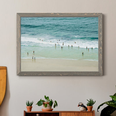 Plage paradisiaque, reproduction d'impression sur toile