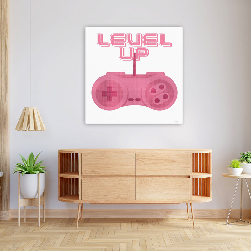 Art de typographie de niveau contemporain en demi-teinte, H 36 po x l 36 po