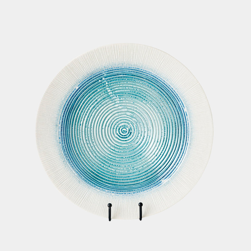 Ribbed Ceramic Charger