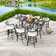 Jakendrick 6 - Person Square Outdoor Dining Set with Cushions