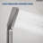 3-Function Handheld Shower with 26-Inch Slide Bar and 59-Inch Hose-113524232