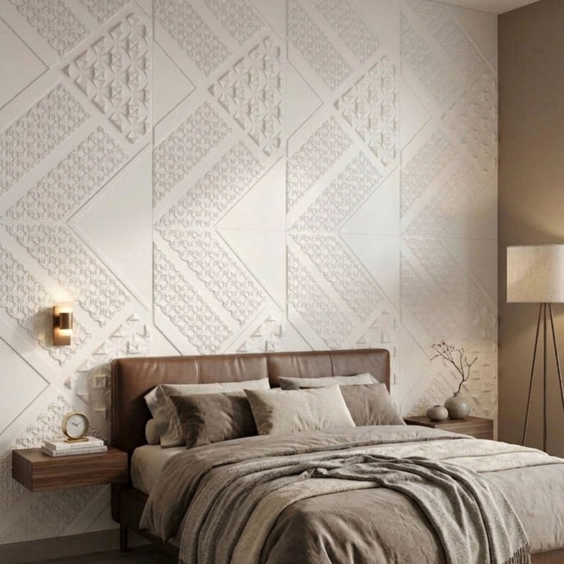 Panneau mural en PVC souple 19,7 "x 40,6" en PVC souple blanc (paquet de 10), Blanc