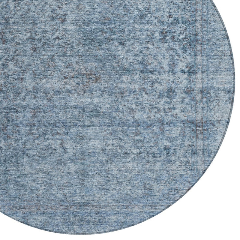 Tapis d'intérieur rond 8 po