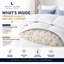 Duck Down Quilted Duvet - Microfibre Cover-1028314315-1028314317