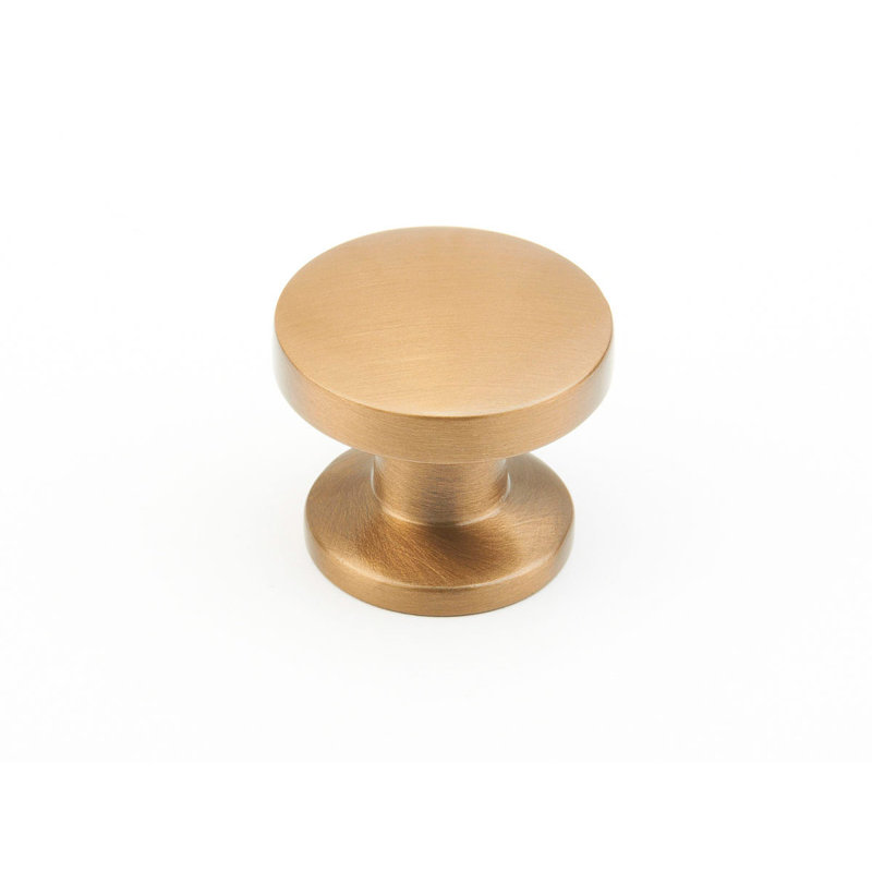 Northport Round Knob, Brushed Bronze