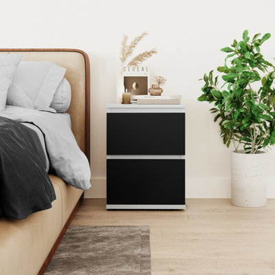47cm W Solid Wood Bedside Table