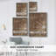 «Barnwood Wonderland Collection B», reproduction encadrée - bois massif-179030818