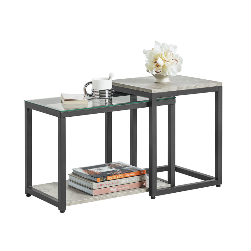 Carmean Nesting Tables, Gray