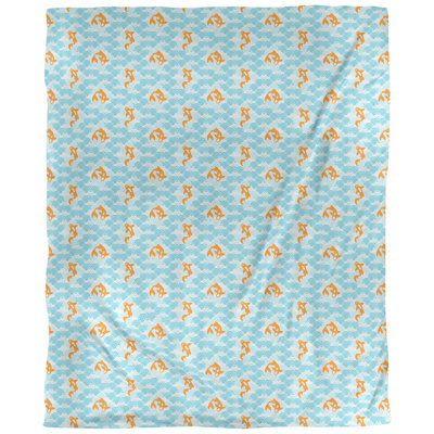 Tissu de poisson et d’ondulations koi