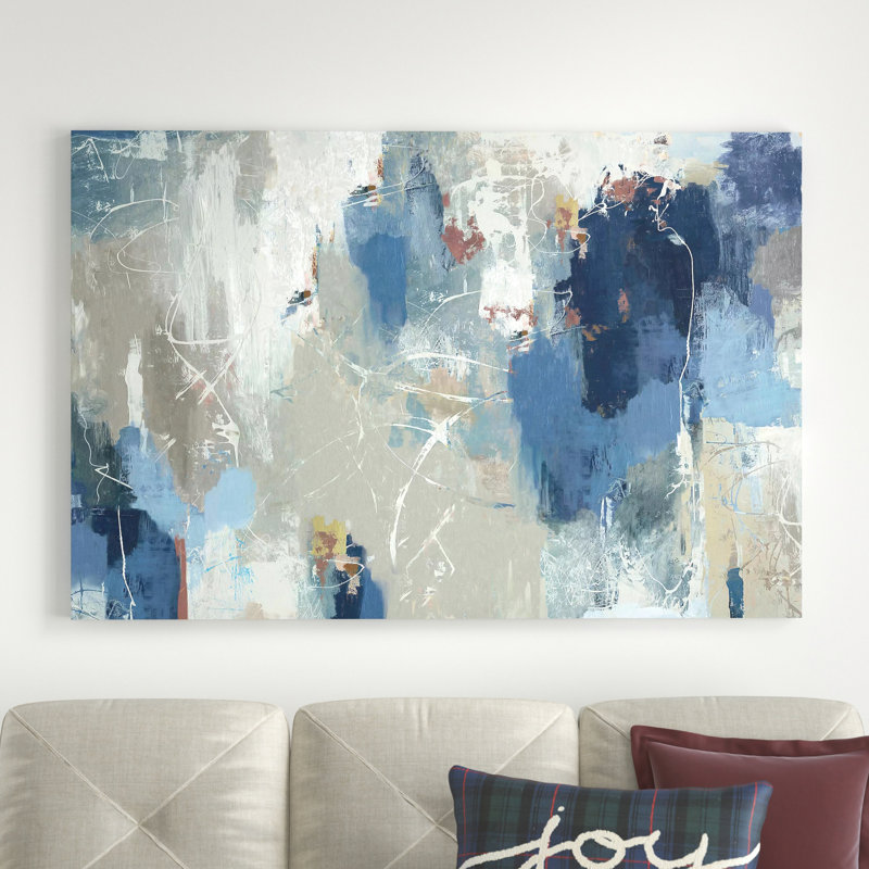 «Flutter», reproduction sur toile, H 40 po x l 60 po, Toile tendue, Sans cadre