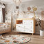 Commode à langer moderne avec rangement solide-1864334460