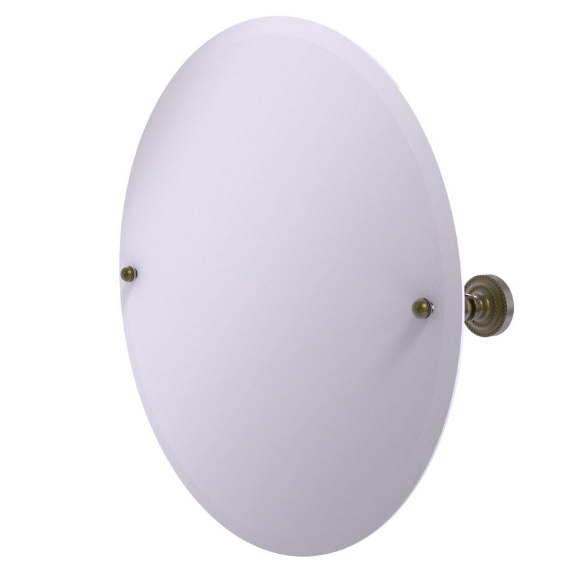 Marchmont Metal Wall Mirror, Antique Brass
