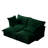 Evelyn U-Shaped Sectional Sofa with 2 Ottomans-1155249325-1155249324