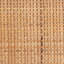 Table de chevet 1 porte en rotin de style bohémien Oaken H 29,21 po x l 13,55 po x P 12,82 po