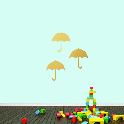Adhésif décoratif parapluies