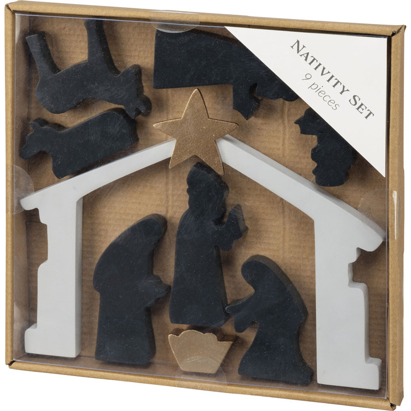 Nativity Chunky Sitter Set - 9 Pcs