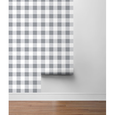 Ekrem Peel & Stick Plaid Roll