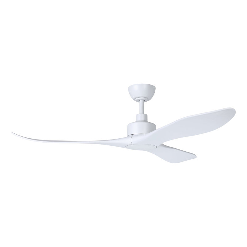 Zionne 60 inch Ceiling Fan, White, White