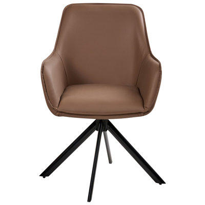 47cm H Polyester Upholstered Metal Upholstered Back Side Chair