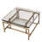 Schlumberg Glass Top Single Coffee Table