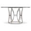 Round Glass Dining Table