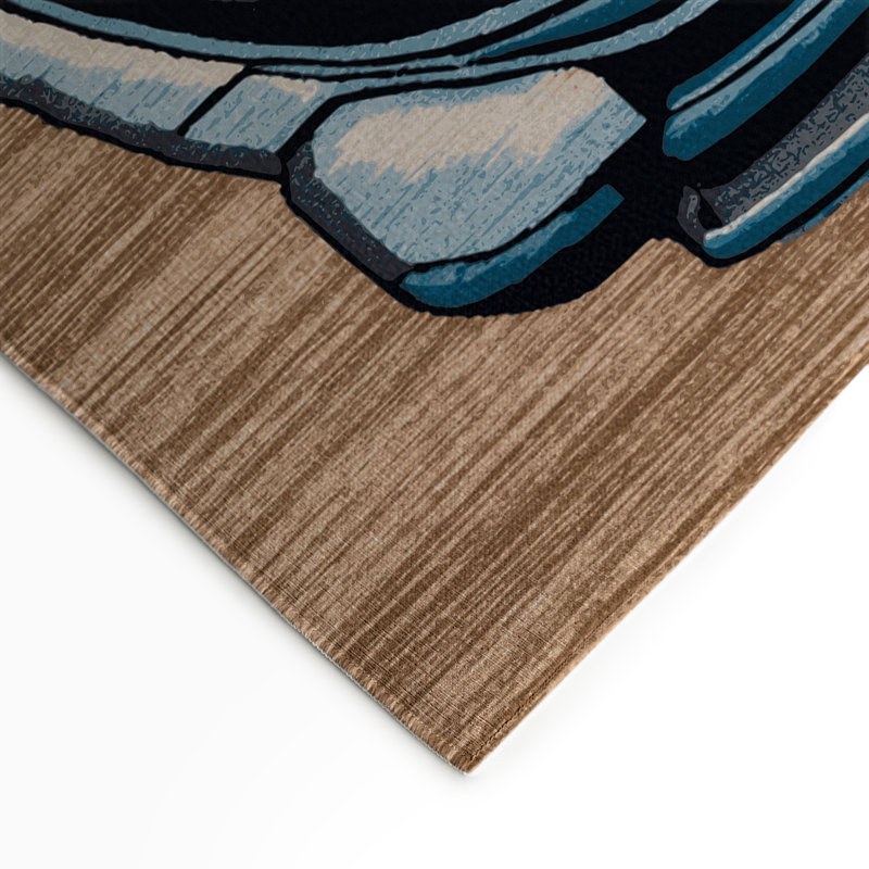 Tapis intérieur et extérieur gris Transport, Rectangulaire 3 pi x 5 pi