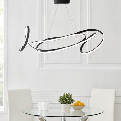 Arland Unique Tiered Dimmable Integrated LED Chandelier