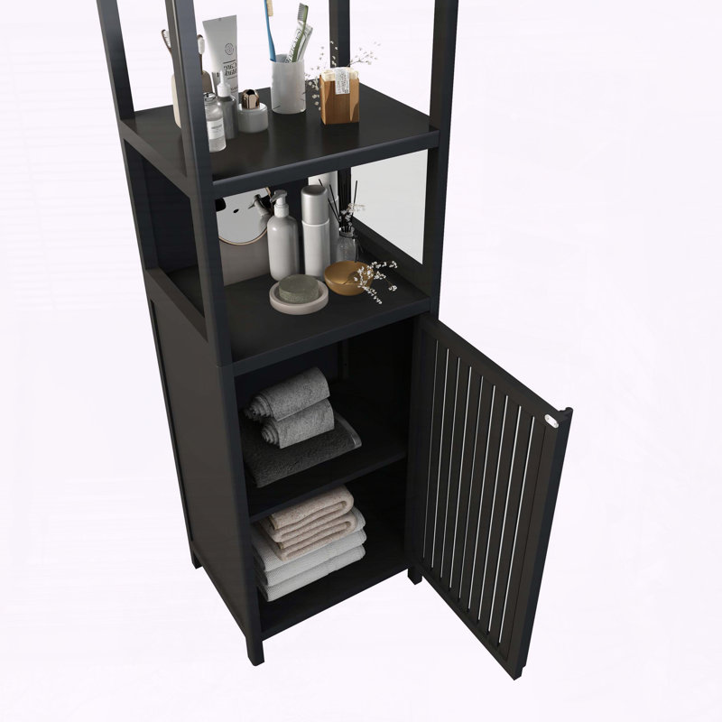 Armoire de rangement haute avec porte à volet