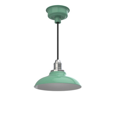 Luminaire suspendu 1 lumière del à simple dôme Ludwicka