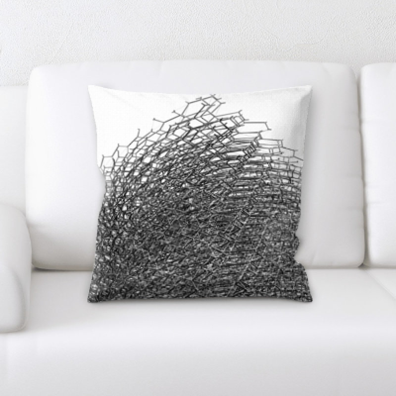 Microsuede Throw Pillow