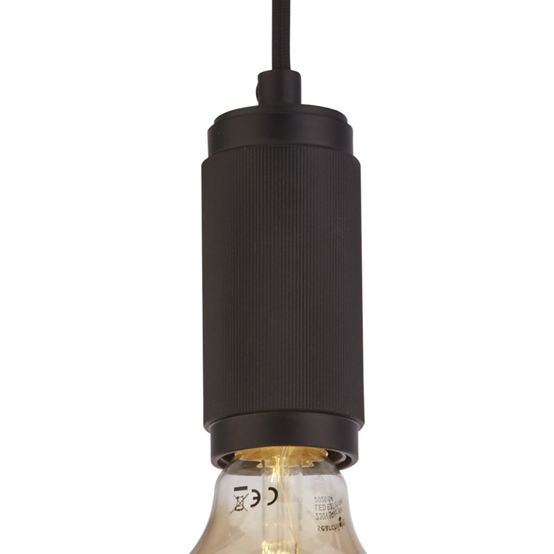 Thelemann 1 - Light Sphere Pendant, Black/Black