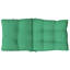 Ensemble de 6 coussins de chaise à dossier bas vidaXL en tissu Oxford vert (100% polyester)-2066229880-2026938412