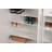 Modern White Shoe Cabinet, 2 Drawers & Multiple Shelves, 42.5 x 42.5 x 13.8 inches | Coated Particle Board, Thickness: 0.6 inches | Wall-Mountable Design, Ideal for Entryway & Hallway Storage